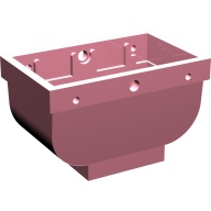 Lego koš na nádobí Belville , růžová (30109 PINK)